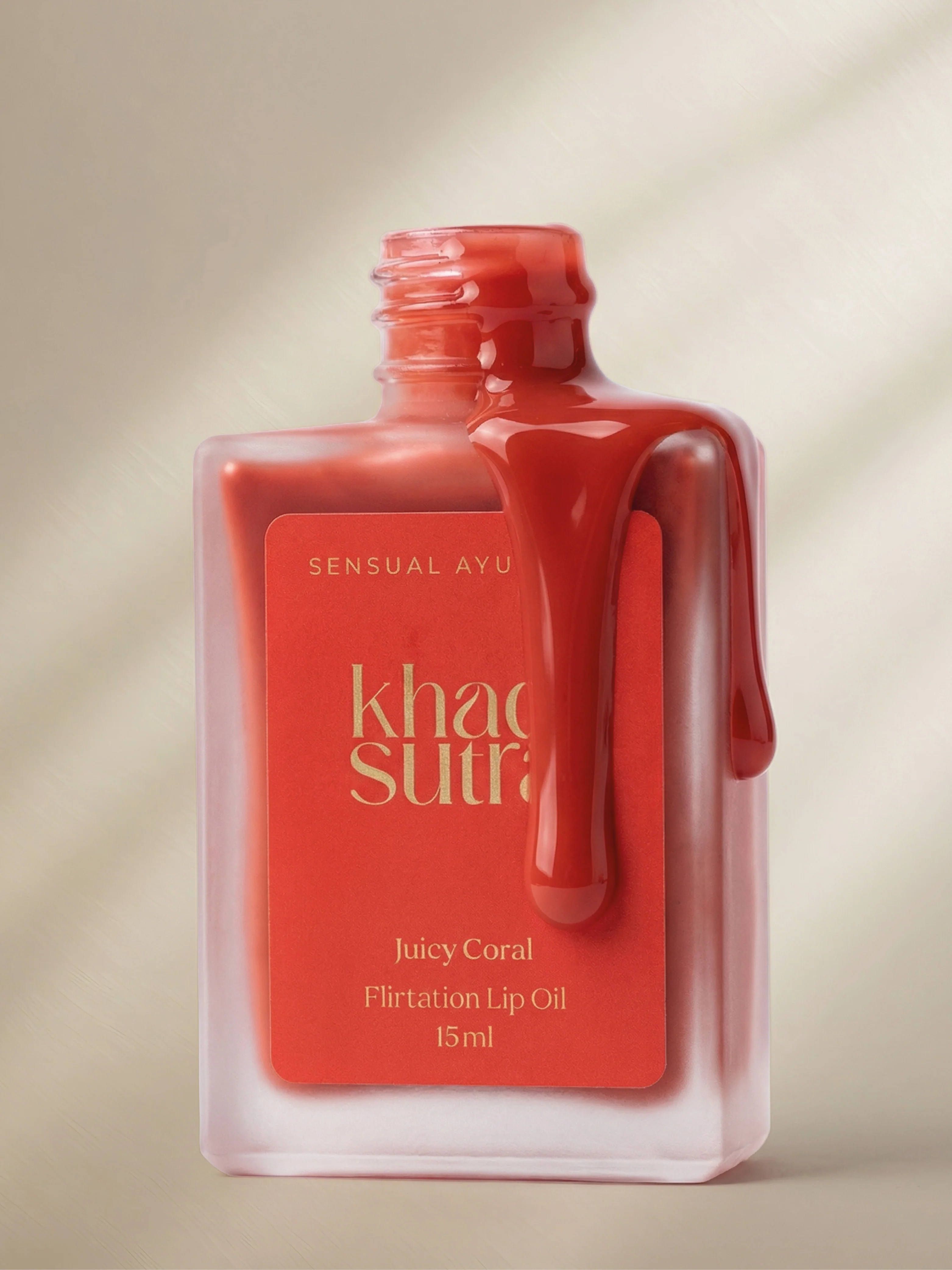 Lip Oil Juicy Coral - Image 9