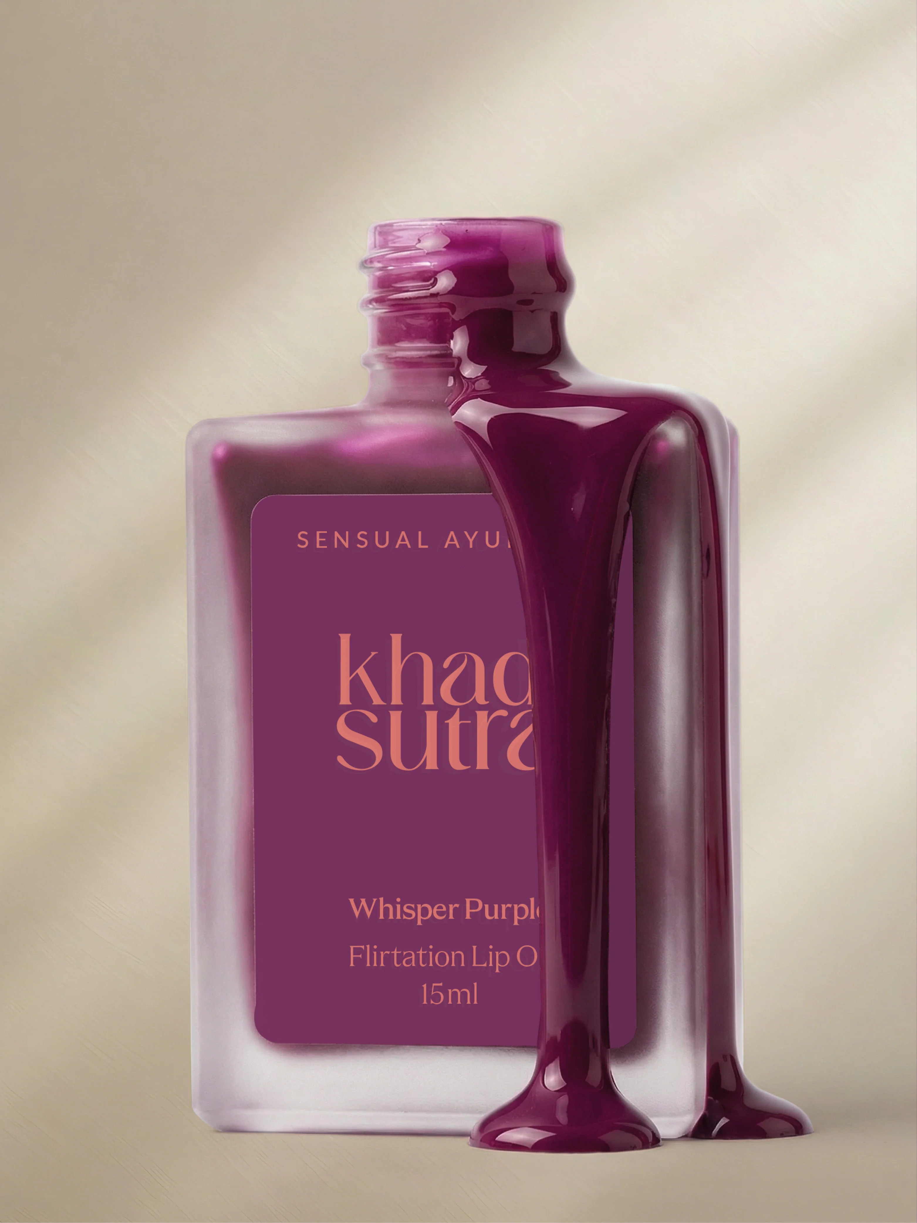 Lip Oil Whisper Purple - Image 9