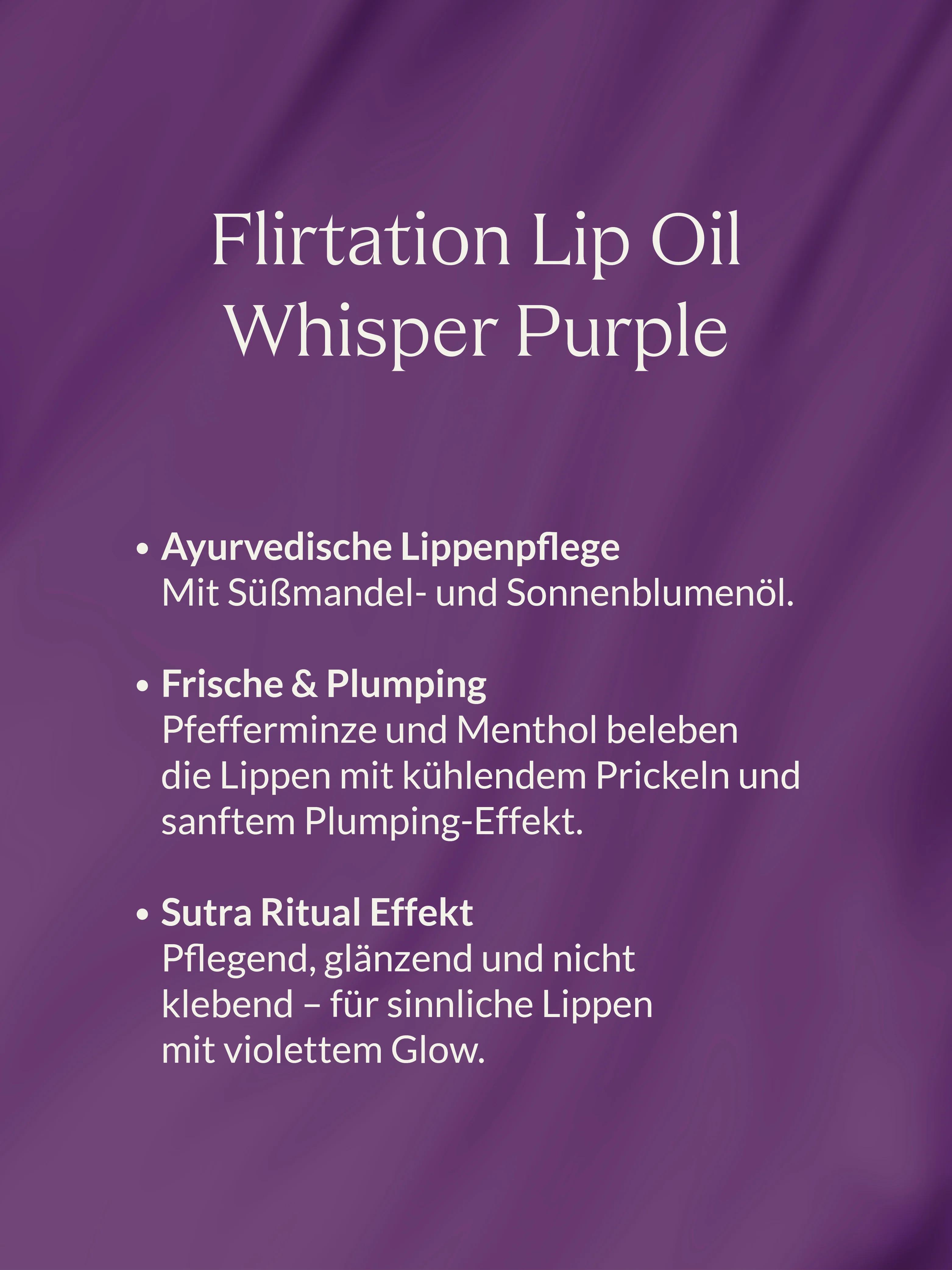 Lip Oil Whisper Purple - Image 6